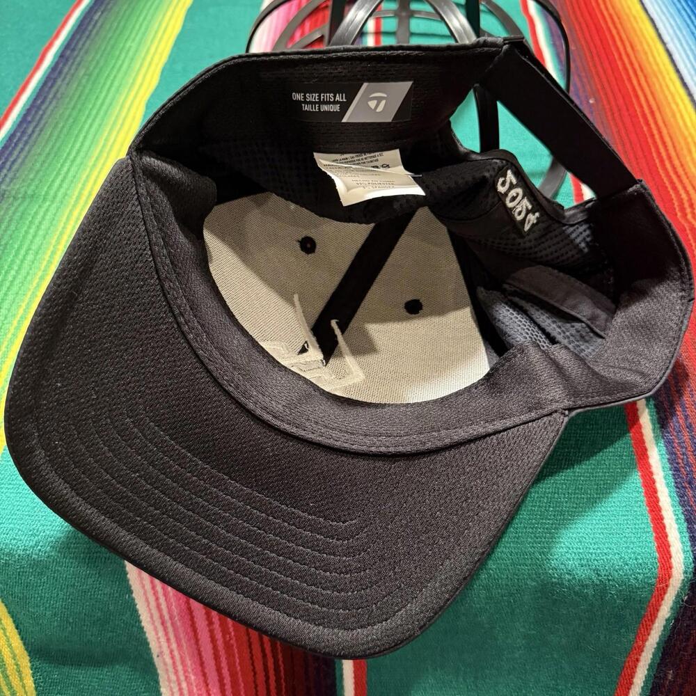 NWT Taylormade Golf Stealth 2024 Designer Snapback Cap Hat Sports OSFA - Picture 6 of 6